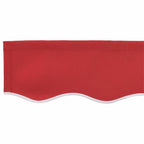 Markisenersatzstoff Rot 3,5 x 2,5 m Polyester