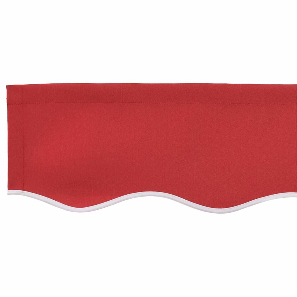 Markisenersatzstoff Rot 3,5 x 2,5 m Polyester