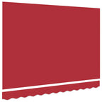 Markisenersatzstoff Rot 3,5 x 2,5 m Polyester