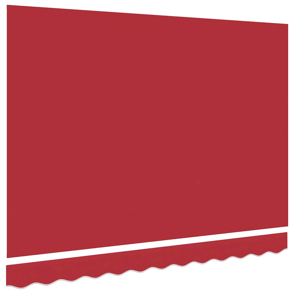 Markisenersatzstoff Rot 3,5 x 2,5 m Polyester