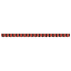 Markisenschürzen-Ersatz Orange / Schwarz / Gelb 4 m Polyester