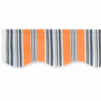 Markisenschürzen-Ersatz Mehrfarbig 2,5 m Polyester