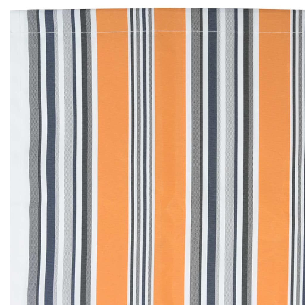 Markisenschürzen-Ersatz Mehrfarbig 2,5 m Polyester