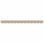 Markisenschürzen-Ersatz Beige 3,5 m Polyester