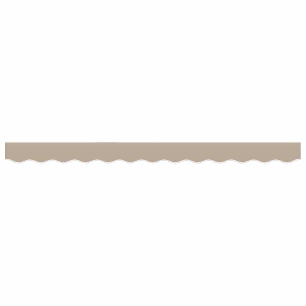 Markisenschürzen-Ersatz Beige 3,5 m Polyester