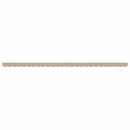 Markisenschürzen-Ersatz Beige 6 m Polyester