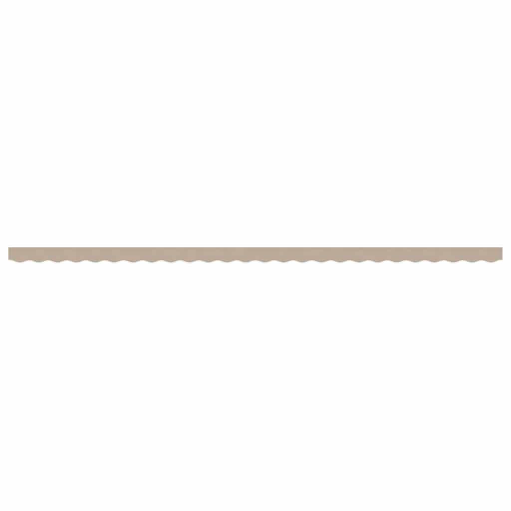 Markisenschürzen-Ersatz Beige 6 m Polyester