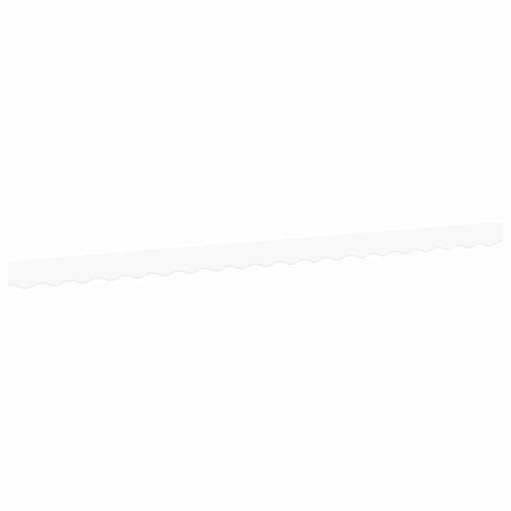 Markisenschürzen-Ersatz Weiß 4,5 m Polyester