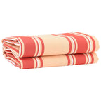Markisenersatzstoff Gelb und Orange 1000 x 160 cm Polyester