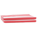 Markisenersatzstoff Rot und Weiß 1000 x 160 cm Polyester