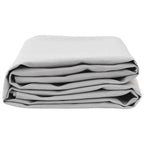 Markisenersatzstoff Hellgrau 1000 x 160 cm Polyester