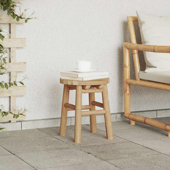 Hocker Braun 30 x 30 x 36 cm Bambus
