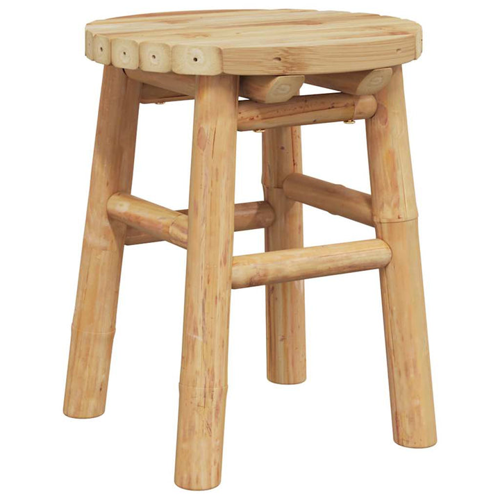 Hocker Braun 30 x 30 x 36 cm Bambus