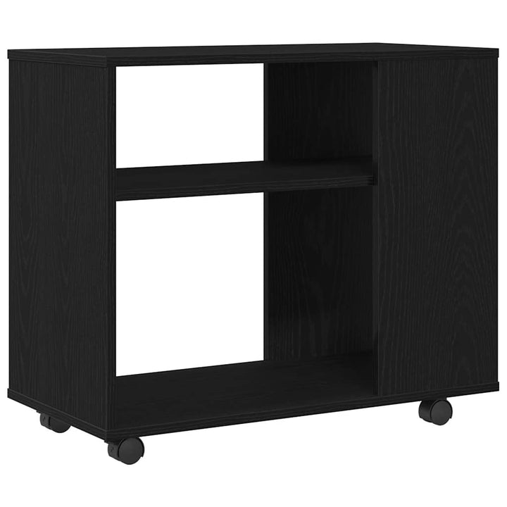 Beistelltisch Schwarze Eiche 70x35x60 cm Holzwerkstoff