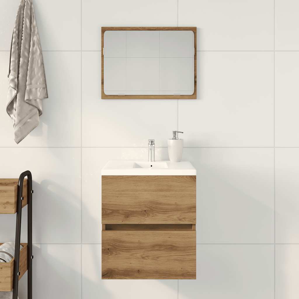 Waschbeckenunterschrank Artisan Oak 41x38,5x45 cm Holzwerkstoff