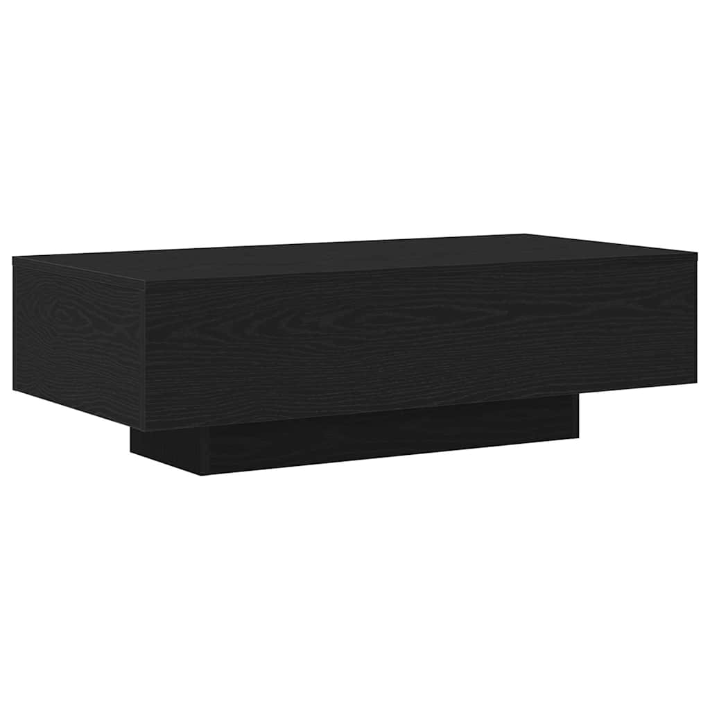 Couchtisch Schwarz Eichen-Optik 100 x 49,5 x 31 cm