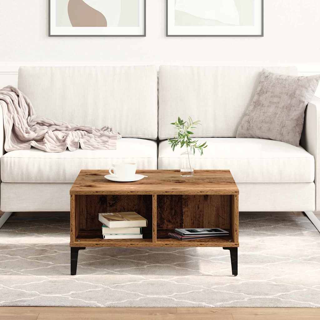 Couchtisch Altholz 60 x 60 x 30 cm