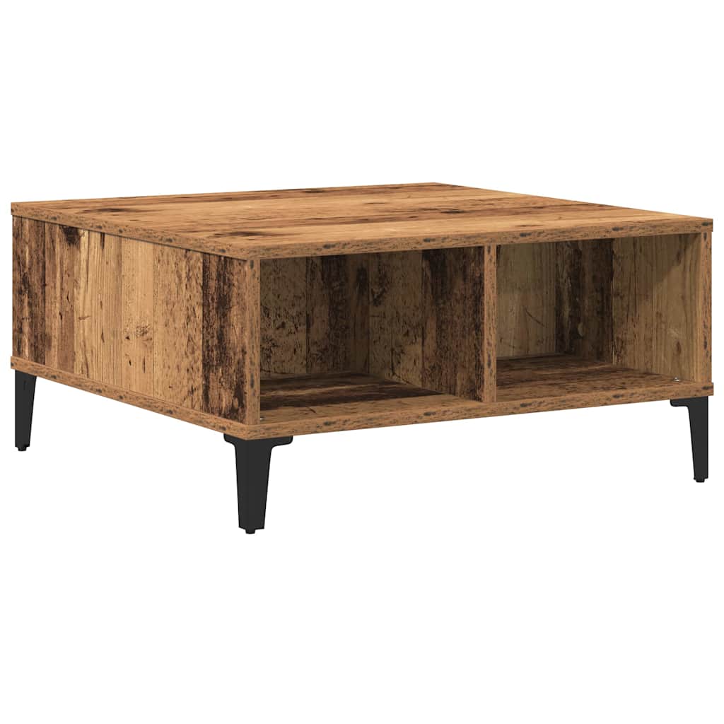 Couchtisch Altholz 60 x 60 x 30 cm