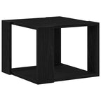 Couchtisch Schwarz Eichen-Optik 40 x 40 x 30 cm Holzwerkstoff