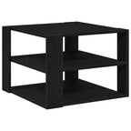 Couchtisch Schwarze Eiche 58 x 58 x 40 cm Holzwerkstoff
