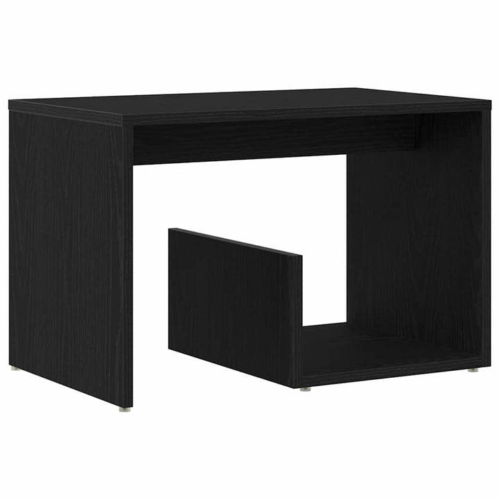 Beistelltisch Schwarze Eiche 59 x 36 x 38 cm Holzwerkstoff