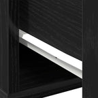 Couchtisch Schwarz Eichen-Optik 60 x 60 x 38 cm Holzwerkstoff