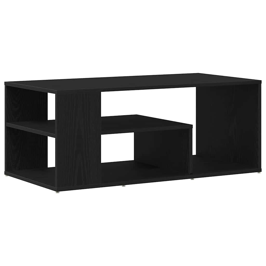 Couchtisch Schwarz Eichen-Optik 100 x 50 x 40 cm Holzwerkstoff