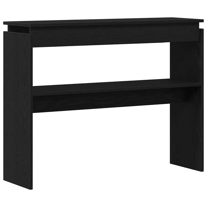 Konsolentisch Schwarze Eiche 80 x 30 x 102 cm Holzwerkstoff