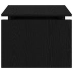 Couchtisch Schwarz Eichen-Optik 68 x 50 x 38 cm Holzwerkstoff