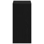 Schreibtisch mit Regal Schwarz Eichen-Optik 102,5 x 35 x 75 cm