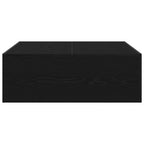 Couchtisch Schwarz Eichen-Optik 100 x 100 x 35 cm Holzwerkstoff