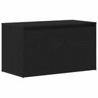 Flurbank Schwarz Eichen-Optik 80 x 40 x 45 cm Holzwerkstoff