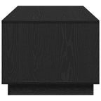 Couchtisch Schwarz Eichen-Optik 102 x 55 x 43 cm Holzwerkstoff