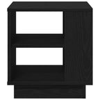 Couchtisch Schwarz Eichen-Optik 40 x 40 x 43 cm Holzwerkstoff
