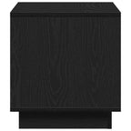 Couchtisch Schwarz Eichen-Optik 40 x 40 x 43 cm Holzwerkstoff