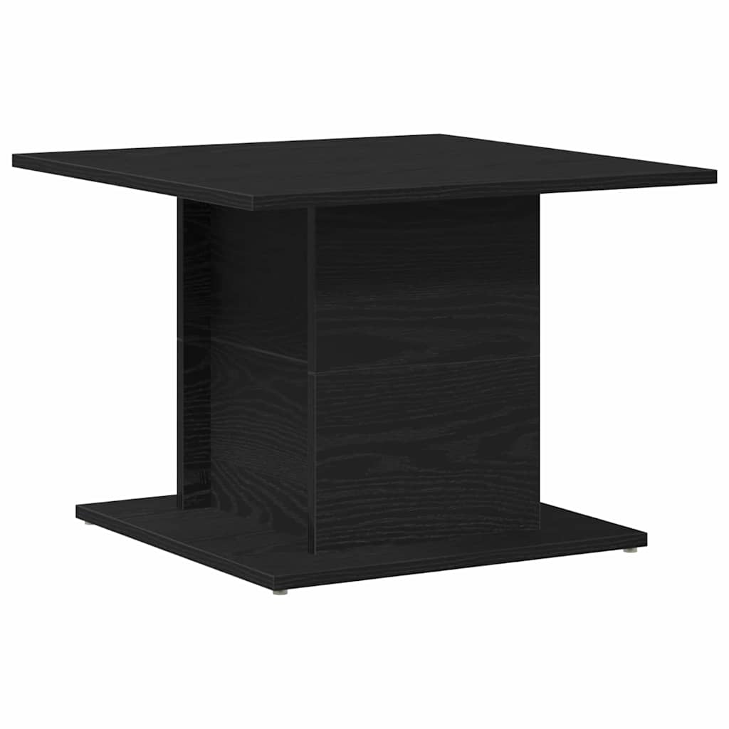Couchtisch Schwarz Eichen-Optik 55,5 x 55,5 x 40 cm