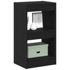 Bücherregal Schwarz Eichen-Optik 40 x 30 x 71,5 cm