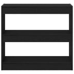 Bücherregal 2 pcs Schwarz Eichen-Optik 80 x 30 x 72 cm