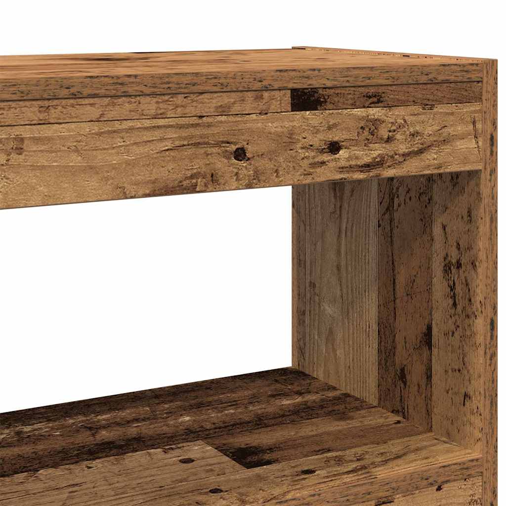 Bücherregal Altholz 100 x 30 x 72 cm Holzwerkstoff
