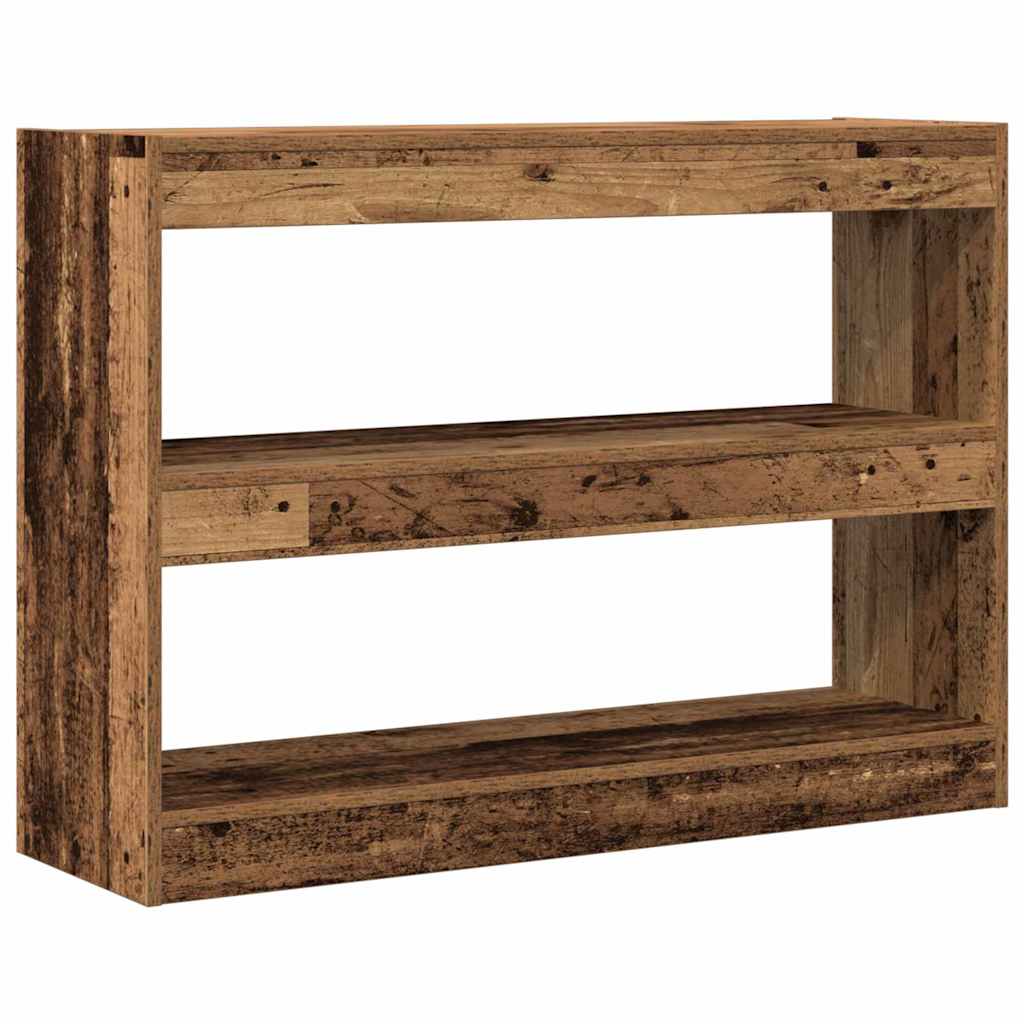 Bücherregal Altholz 100 x 30 x 72 cm Holzwerkstoff
