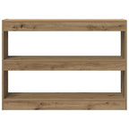 Bücherregal Artisan-Eiche 100 x 30 x 72 cm Holzwerkstoff