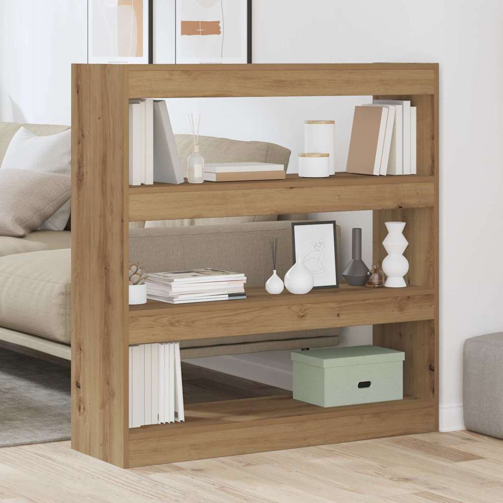 Bücherregal Artisan-Eiche 100 x 30 x 103 cm Holzwerkstoff