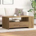 Couchtisch Artisan-Eiche 102 x 55 x 43,5 cm Holzwerkstoff
