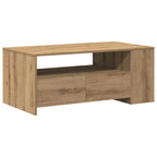 Couchtisch Artisan-Eiche 102 x 55 x 43,5 cm Holzwerkstoff
