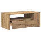 Couchtisch Artisan-Eiche 102 x 55 x 43,5 cm Holzwerkstoff