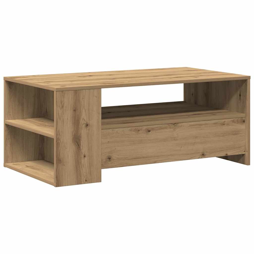 Couchtisch Artisan-Eiche 102 x 55 x 43,5 cm Holzwerkstoff
