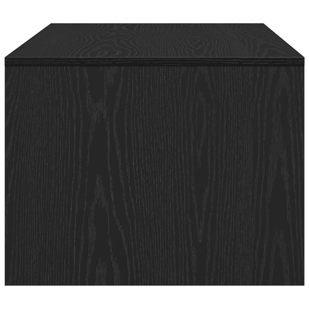 Couchtisch Schwarz Eichen-Optik 102 x 55 x 43,5 cm
