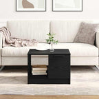 Couchtisch Schwarze Eiche 50 x 50 x 36 cm Holzwerkstoff