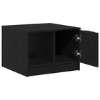 Couchtisch Schwarze Eiche 50 x 50 x 36 cm Holzwerkstoff