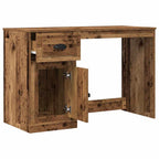 Schreibtisch mit Tür Altholz 50 x 115 x 75 cm Holzwerkstoff